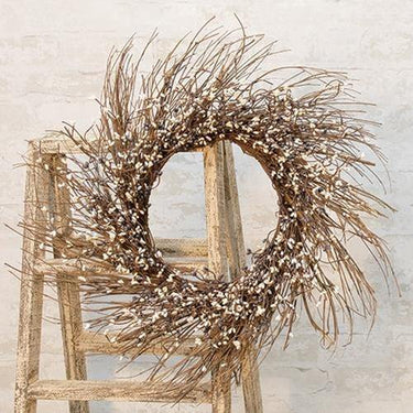 Farmhouse Mix Pip Twig Wreath, 22